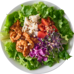 スパイシーシュリンプとミックスナッツ